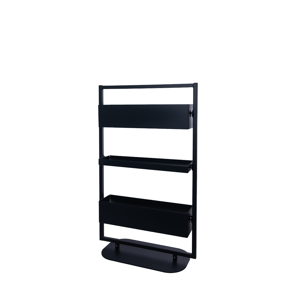 Room Divider Stand / Frame Low Antracit.