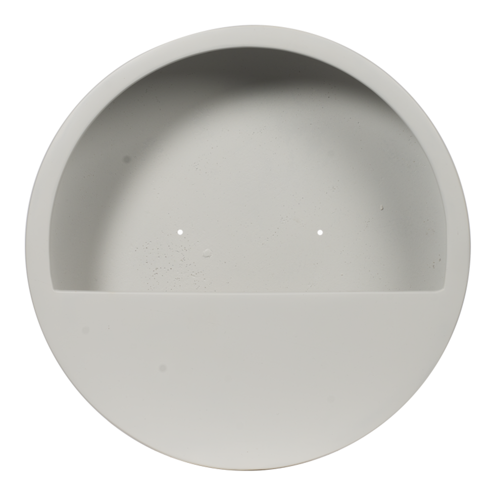 Wallhanger Cirkel Matte White.