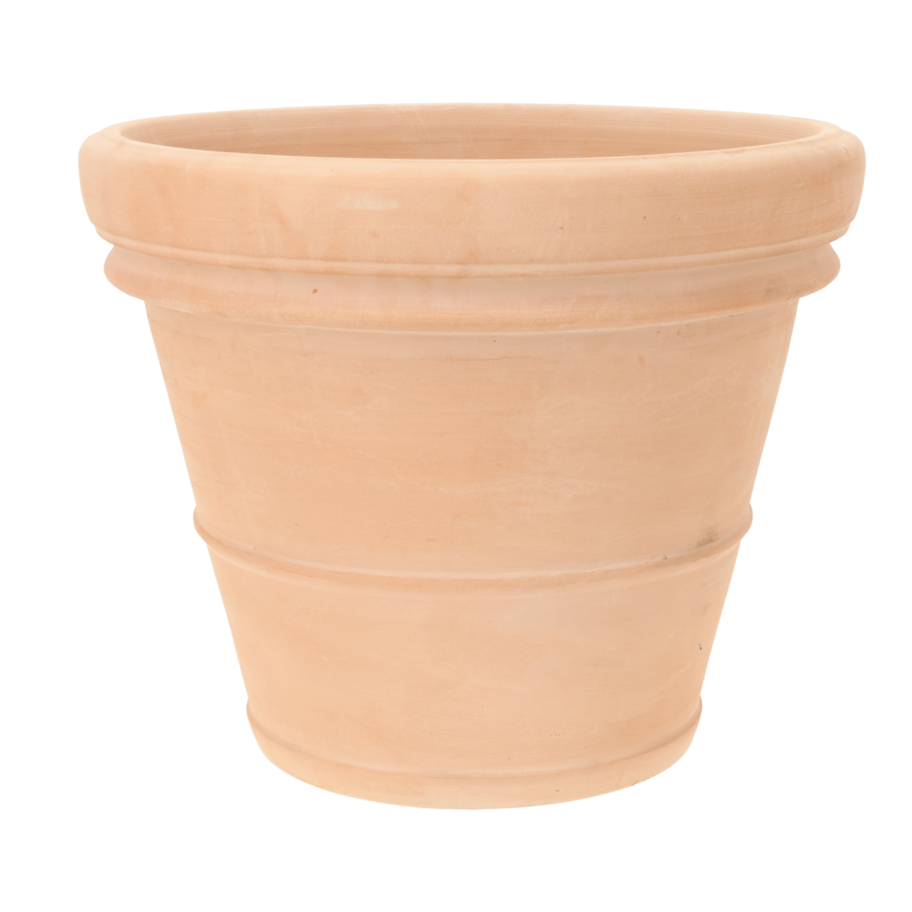 Doppio Bordo Terracotta Liscio Italy.