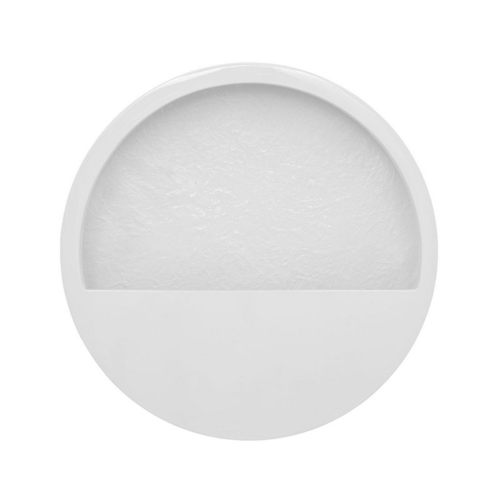 Wallhanger Cirkel Glossy White.