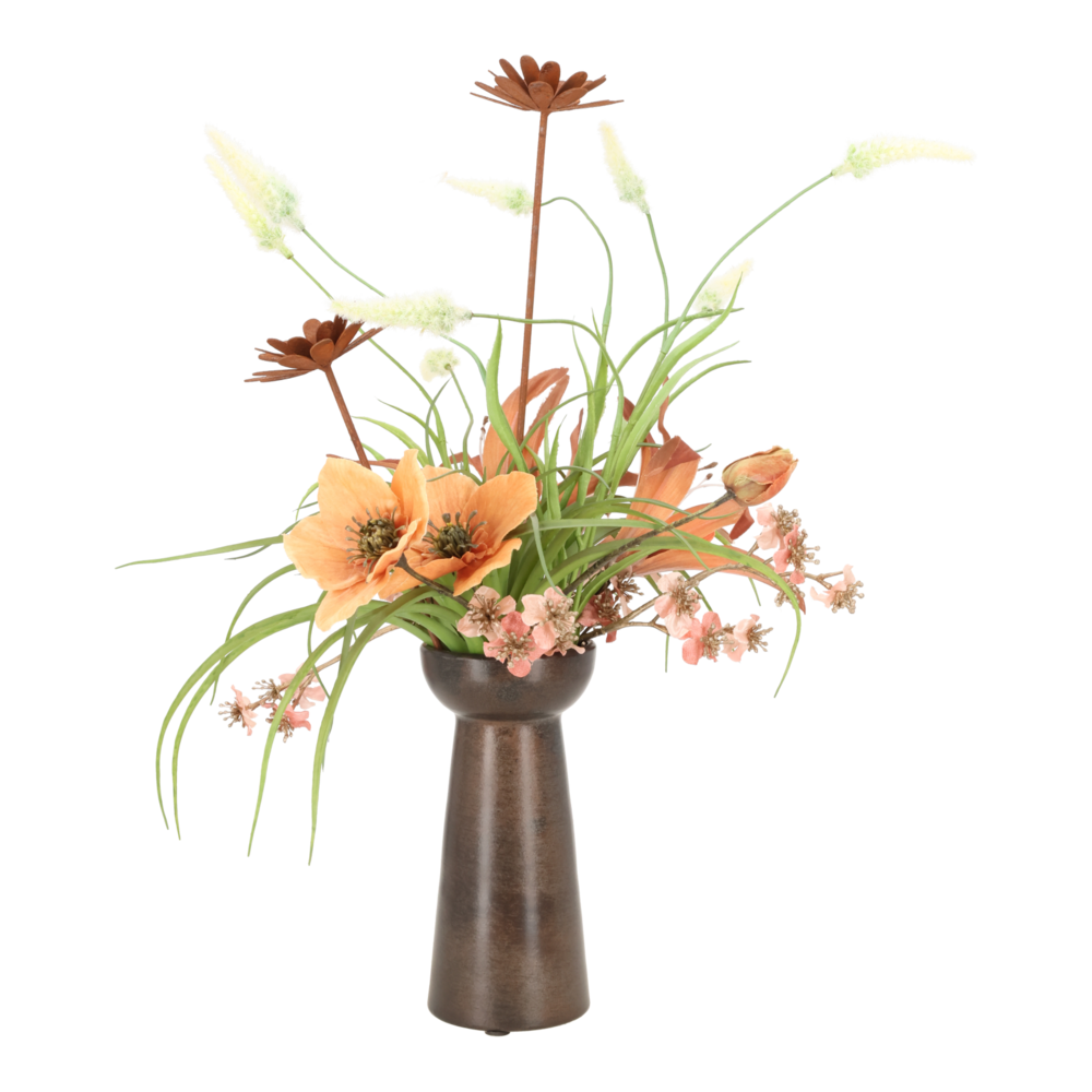 Miljøbillede med Hyacinth Vase High Cast Iron.