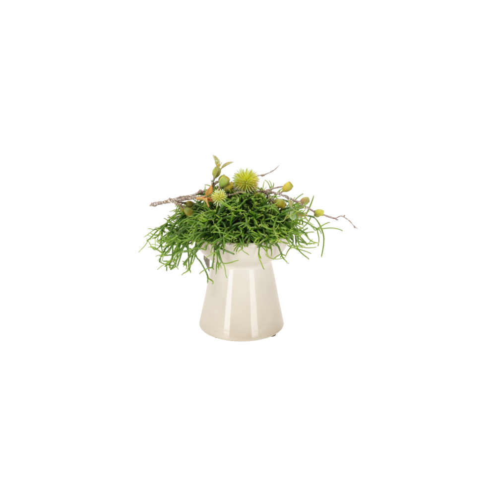 Miljøbillede med Amaryllis Vase Linen.